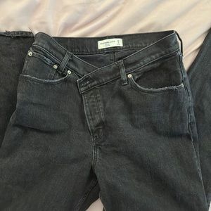 Abercrombie dad jeans